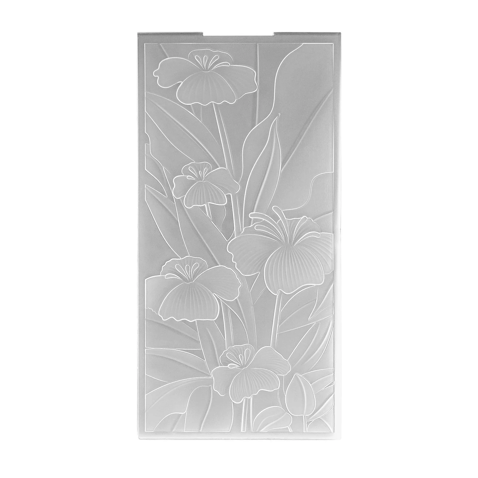 Nellie's Choice • 3D Embossing Folder Background Lilies 4.1x8.1