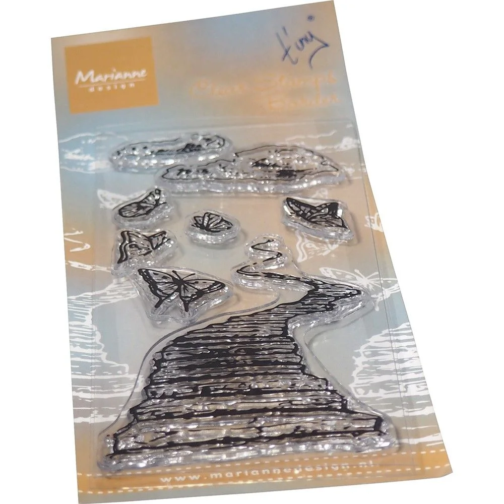 Marianne Design • Clear Stamps Tiny's Border - Stairway To Heaven