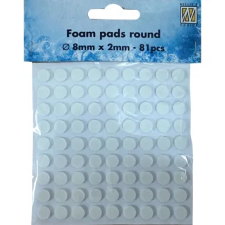 Nellie's Choice • Foam Pads Round Ø0.3" 81pcs