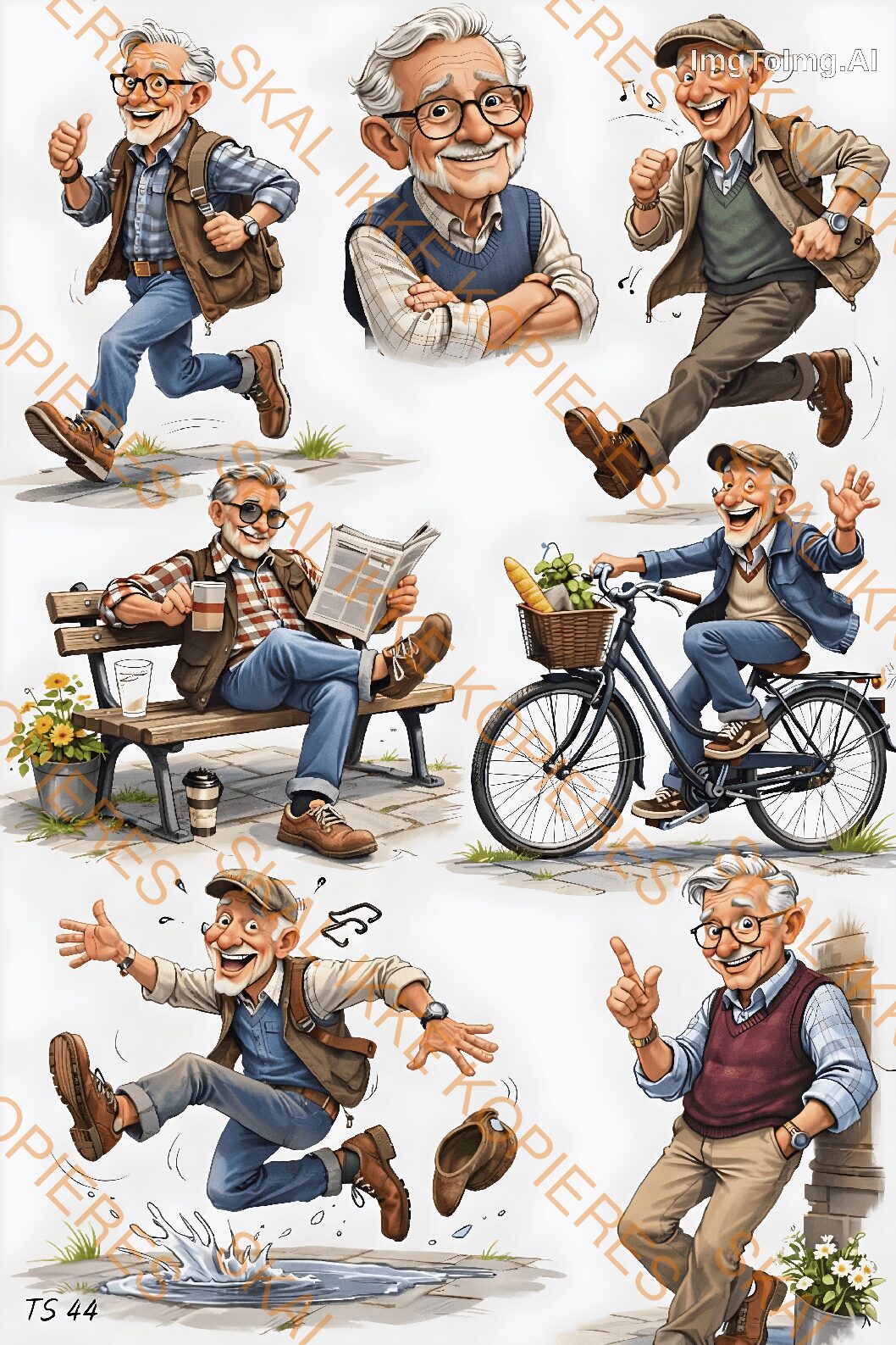 TS44 Eldre menn
