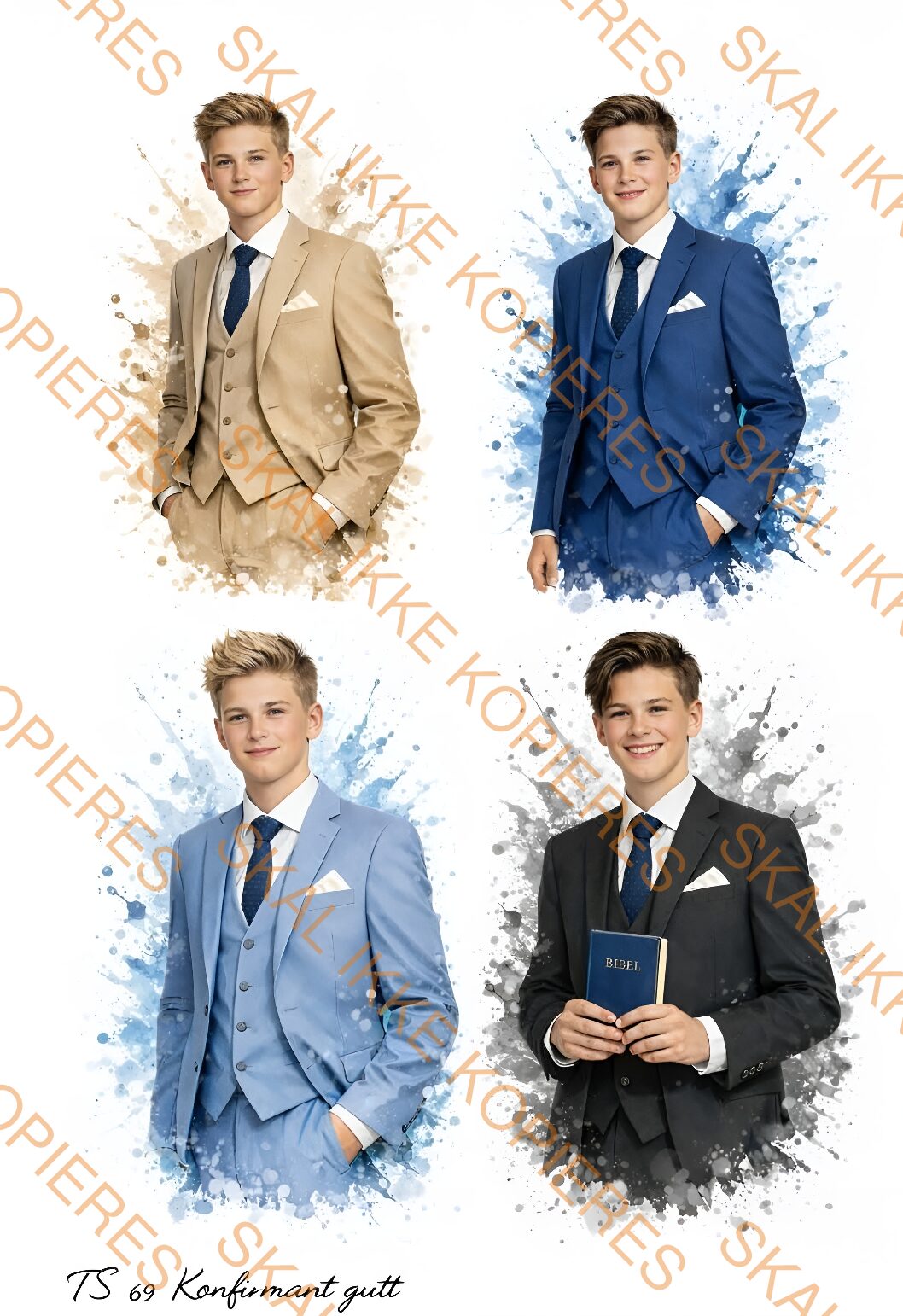 TS69 Konfirmant gutt