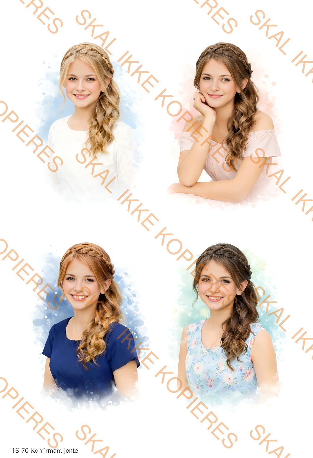 TS70 Konfirmant jente
