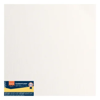 Florence • Cardstock Paper 216g Texture 12x12in Off-White 20x
