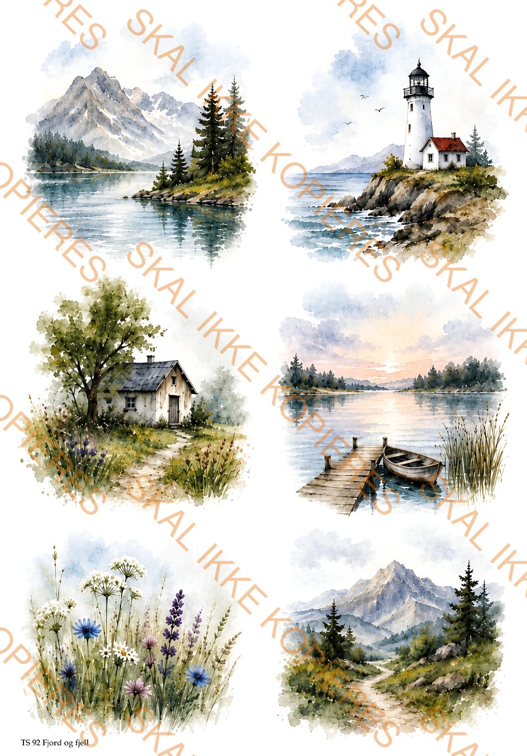 TS92 Fjord og fjell
