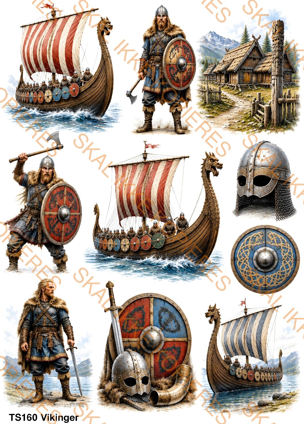 TS160 Vikinger FORHÅNDSBESTILLES