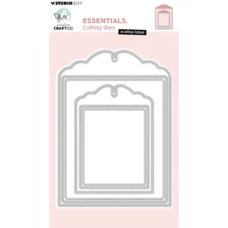 Creative Craftlab • Essentials Cutting Die Scallop label