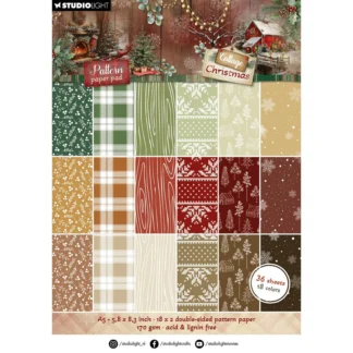 Studio Light • Cottage Christmas Pattern paper pad Pattern