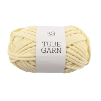 TB106 Tubegarn 4mm Lysgul