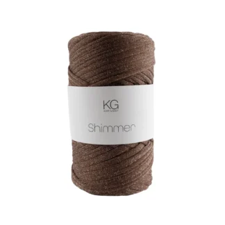 SG111 Shimmergarn 39 Brun/sølv KOMMER JAN-FEB