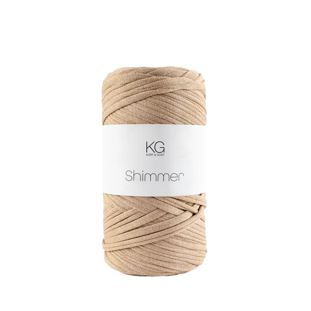 SG117 Shimmergarn 55 Beige/gull